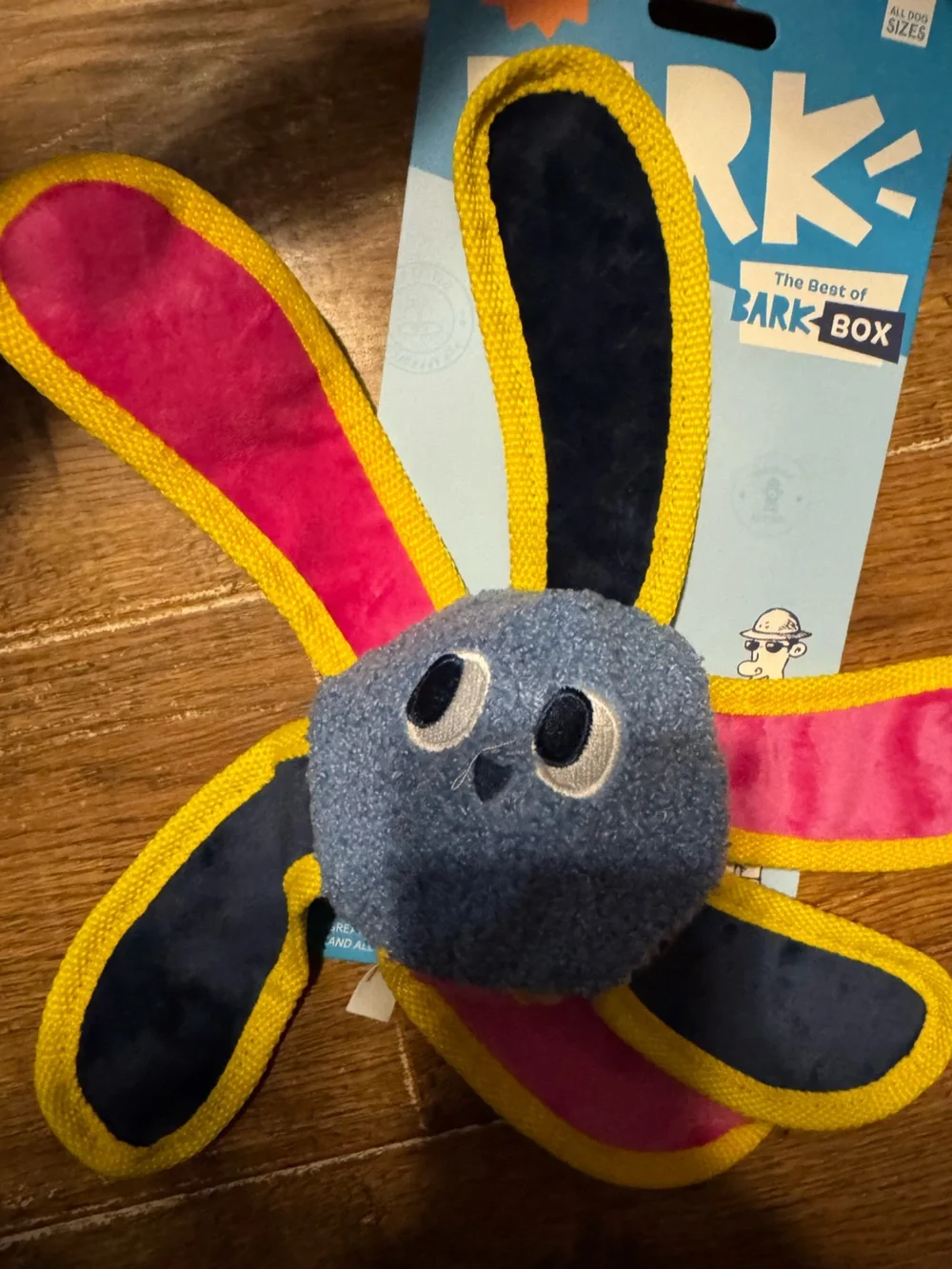Bark Box Dog Toy Plush Octopus 